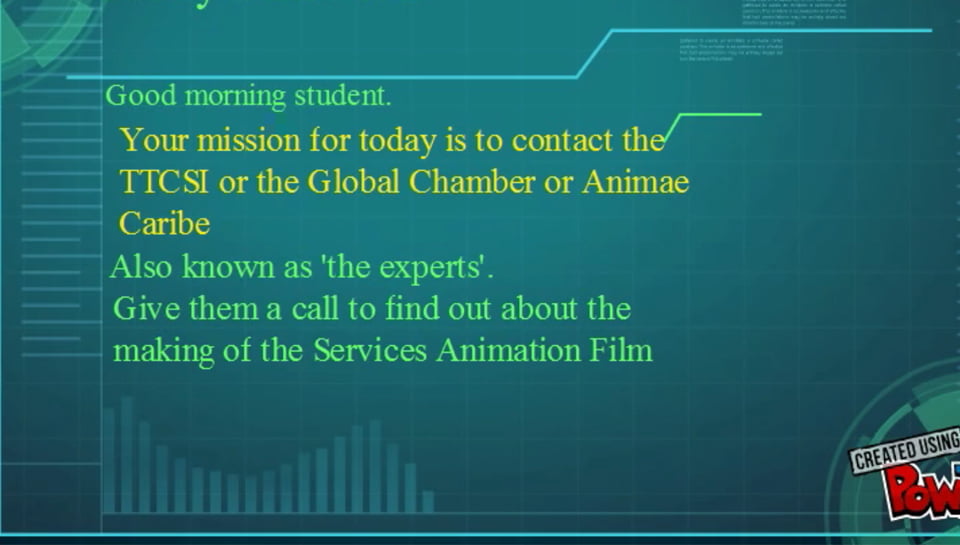 An Animation Story Board Workshop- An Animation Film on the Services Sector