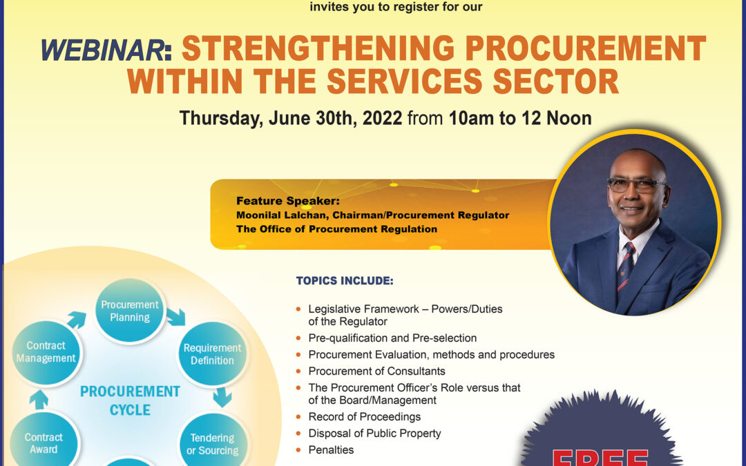 Strengthening Procurement within the Services Sector